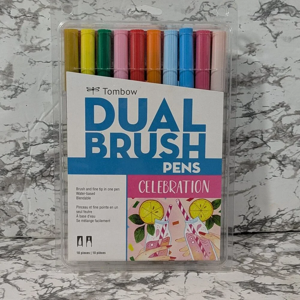 Tombow Dual Brush Pen Art Markers, 10-Pack + NEW SOHO Series Sketch pad - Picture 2 of 4